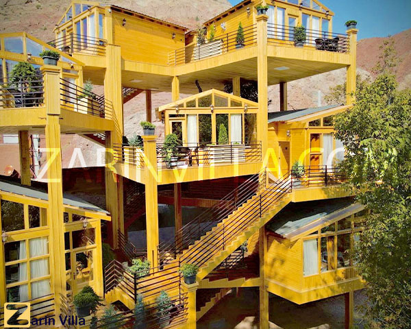 خانه چوبی تهران