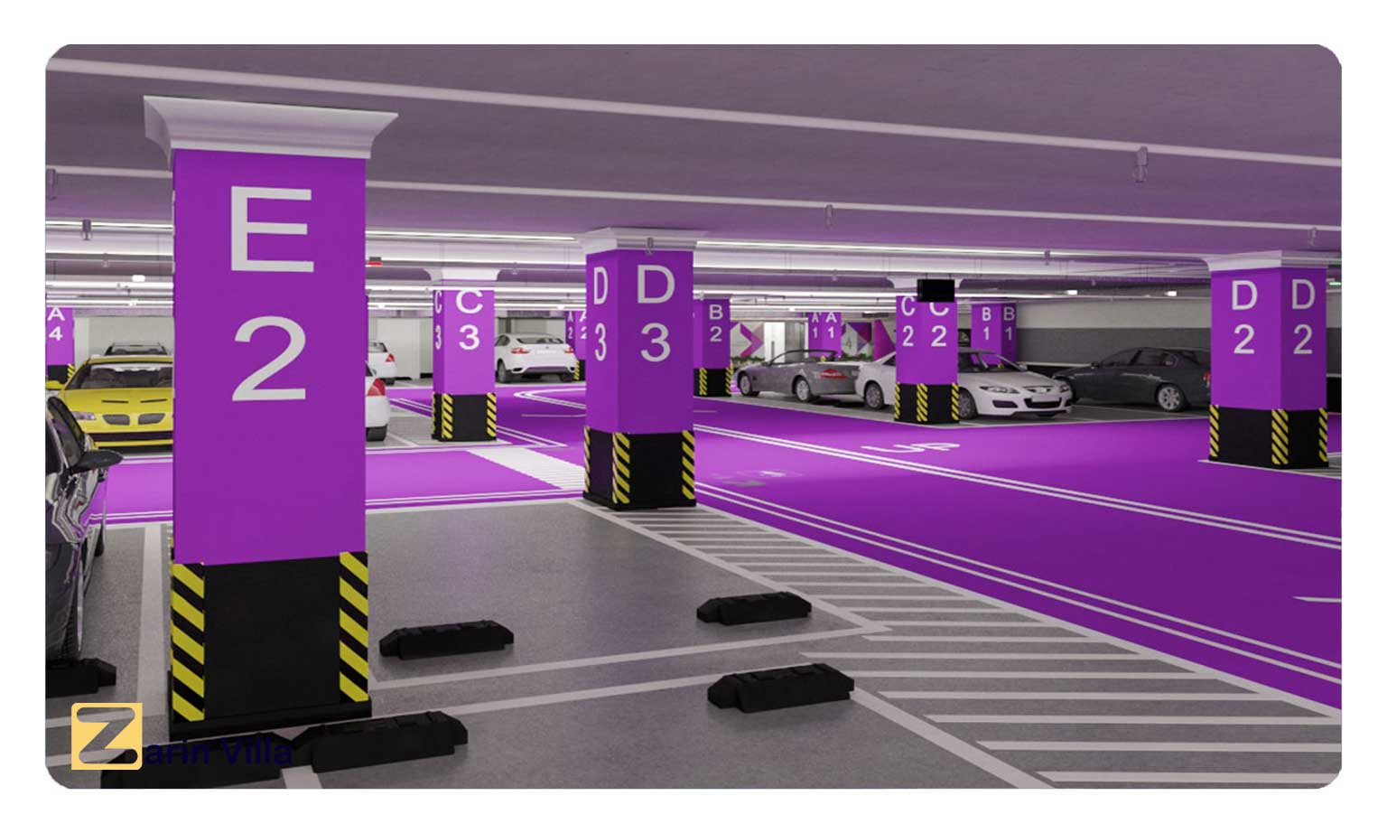 Covered parking plan