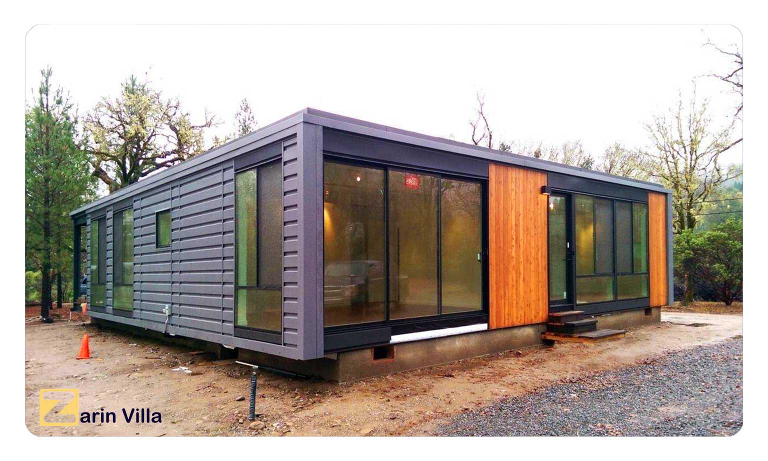 The price of a 60-meter prefabricated house