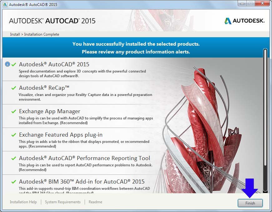 AutoCAD installation tutorial